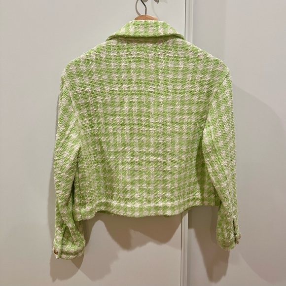 Zara Houndstooth Jacket - Picture 2 of 10